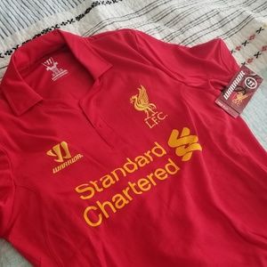 Liverpool youth polo jersey